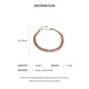 Luxo Brilhante Completo Strass Gargantilha Colar para Mulheres, Colares De Crist