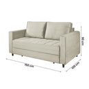 Sofá Cama  2 em 1 - Oferta Black